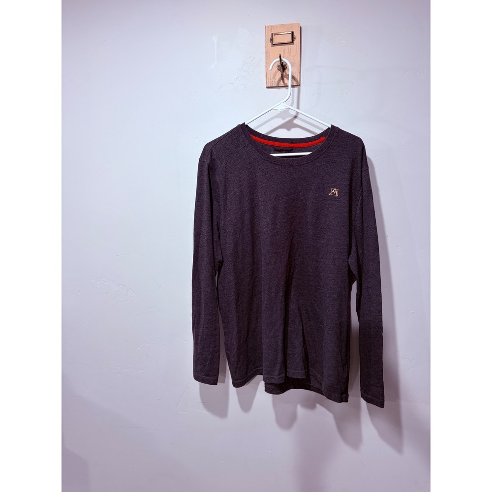 Avalanche Outdoor Supply Co Mens Long Sleeve Tee Charcoal Heather XL CAM157U